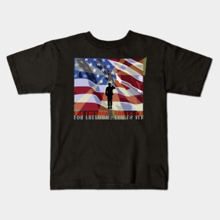 For Freedom - For Us All Kids T-Shirt